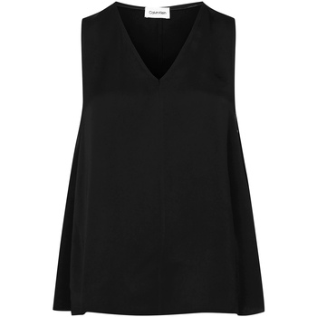 Υφασμάτινα Γυναίκα Αμάνικα / T-shirts χωρίς μανίκια Calvin Klein Jeans K20K201807 Black