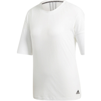 Υφασμάτινα Γυναίκα T-shirt με κοντά μανίκια adidas Originals EB3821 Άσπρο