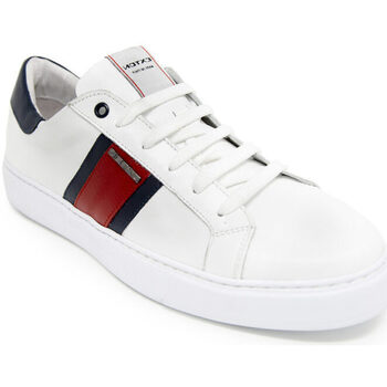 Παπούτσια Άνδρας Χαμηλά Sneakers Exton 861 Άσπρο