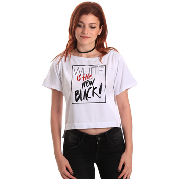 Υφασμάτινα Γυναίκα T-shirts & Μπλούζες Fornarina SE175L28JG0709 Άσπρο