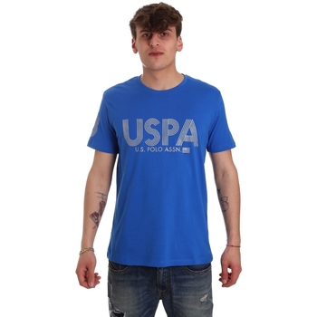 Υφασμάτινα Άνδρας T-shirts & Μπλούζες U.S Polo Assn. 57197 49351 Μπλέ