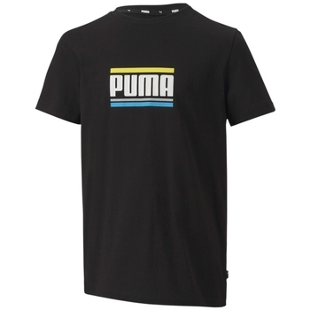 Υφασμάτινα Παιδί T-shirts & Μπλούζες Puma 584182 Black