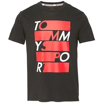 Υφασμάτινα Άνδρας T-shirts & Μπλούζες Tommy Hilfiger S20S200052 Black