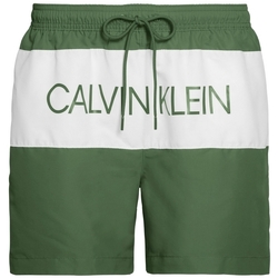 Υφασμάτινα Άνδρας Μαγιώ / shorts για την παραλία Calvin Klein Jeans KM0KM00456 Green