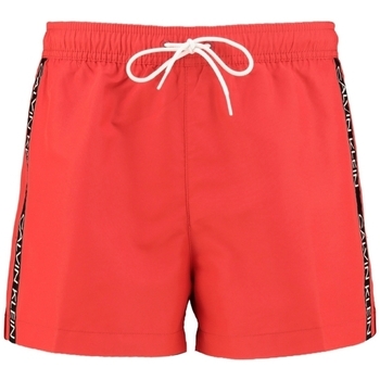 Υφασμάτινα Άνδρας Μαγιώ / shorts για την παραλία Calvin Klein Jeans KM0KM00457 Red