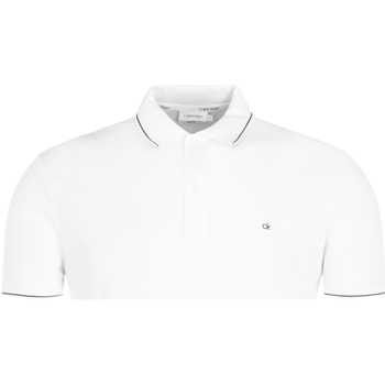 Υφασμάτινα Άνδρας T-shirts & Μπλούζες Calvin Klein Jeans K10K104918 Άσπρο