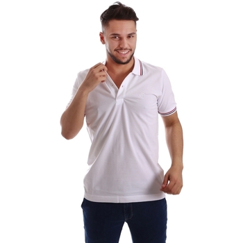 Υφασμάτινα Άνδρας T-shirts & Μπλούζες Key Up 2Q70G 0001 Άσπρο