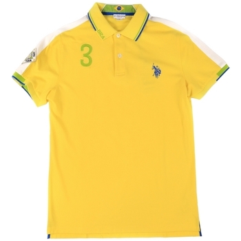 Υφασμάτινα Άνδρας T-shirts & Μπλούζες U.S Polo Assn. 43770 41029 Yellow