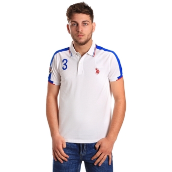 Υφασμάτινα Άνδρας T-shirts & Μπλούζες U.S Polo Assn. 43770 41029 Άσπρο