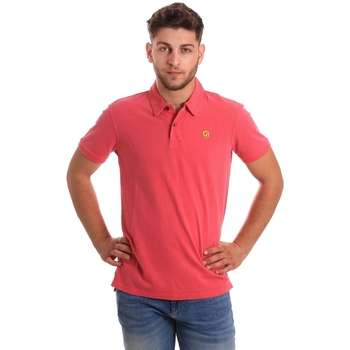 Υφασμάτινα Άνδρας T-shirts & Μπλούζες Gaudi 811BU64074 Ροζ