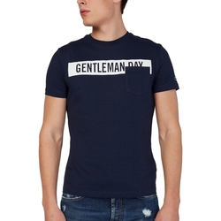 Υφασμάτινα Άνδρας T-shirt με κοντά μανίκια Gas 542992 Μπλε