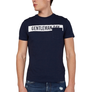 Υφασμάτινα Άνδρας T-shirts & Μπλούζες Gas 542992 Μπλέ