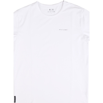 Υφασμάτινα Άνδρας T-shirt με κοντά μανίκια Key Up 2G69S 0001 Άσπρο