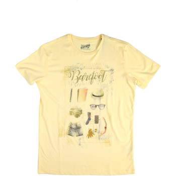 Υφασμάτινα Άνδρας T-shirts & Μπλούζες Key Up 2G84S 0001 Yellow