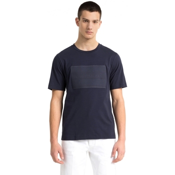 Υφασμάτινα Άνδρας T-shirt με κοντά μανίκια Calvin Klein Jeans J30J307868 Μπλέ
