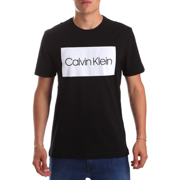 Υφασμάτινα Άνδρας T-shirts & Μπλούζες Calvin Klein Jeans K10K103012 Black