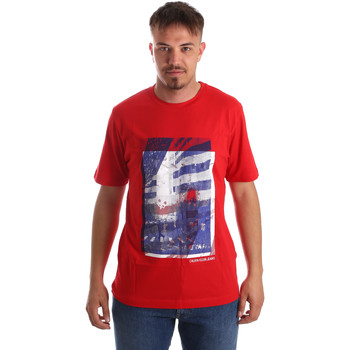 Υφασμάτινα Άνδρας T-shirts & Μπλούζες Calvin Klein Jeans J30J312285 Red