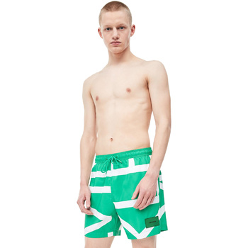 Υφασμάτινα Άνδρας Μαγιώ / shorts για την παραλία Calvin Klein Jeans KM0KM00274 Green