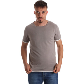 Υφασμάτινα Άνδρας T-shirts & Μπλούζες Gaudi 911FU53007 Grey