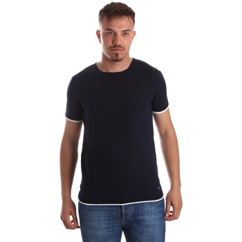 Υφασμάτινα Άνδρας T-shirts & Μπλούζες Gaudi 911FU53007 Μπλέ