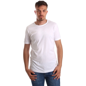 Υφασμάτινα Άνδρας T-shirts & Μπλούζες Gaudi 911BU64023 Άσπρο
