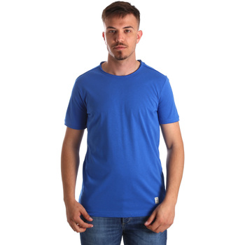 Υφασμάτινα Άνδρας T-shirts & Μπλούζες Gaudi 911BU64023 Μπλέ