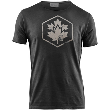 Υφασμάτινα Άνδρας T-shirts & Μπλούζες Lumberjack CM60343 002 509 Black