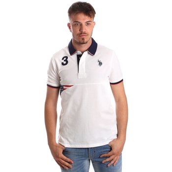 Υφασμάτινα Άνδρας T-shirts & Μπλούζες U.S Polo Assn. 41029 51252 Άσπρο