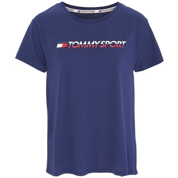 Υφασμάτινα Γυναίκα T-shirts & Μπλούζες Tommy Hilfiger S10S100061 Μπλέ