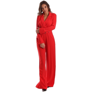 Υφασμάτινα Γυναίκα Ολόσωμες φόρμες / σαλοπέτες Byblos Blu 2WD0010 TE0012 το κόκκινο