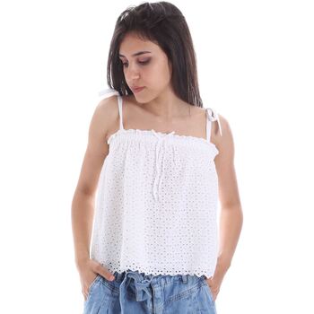 Υφασμάτινα Γυναίκα Μπλούζες Pepe jeans PL303720 Άσπρο