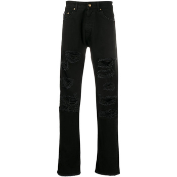 Υφασμάτινα Άνδρας Jeans Versace A2GVB0S0HRC5E899 Black