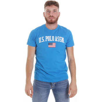 Υφασμάτινα Άνδρας T-shirts & Μπλούζες U.S Polo Assn. 57117 49351 Μπλέ