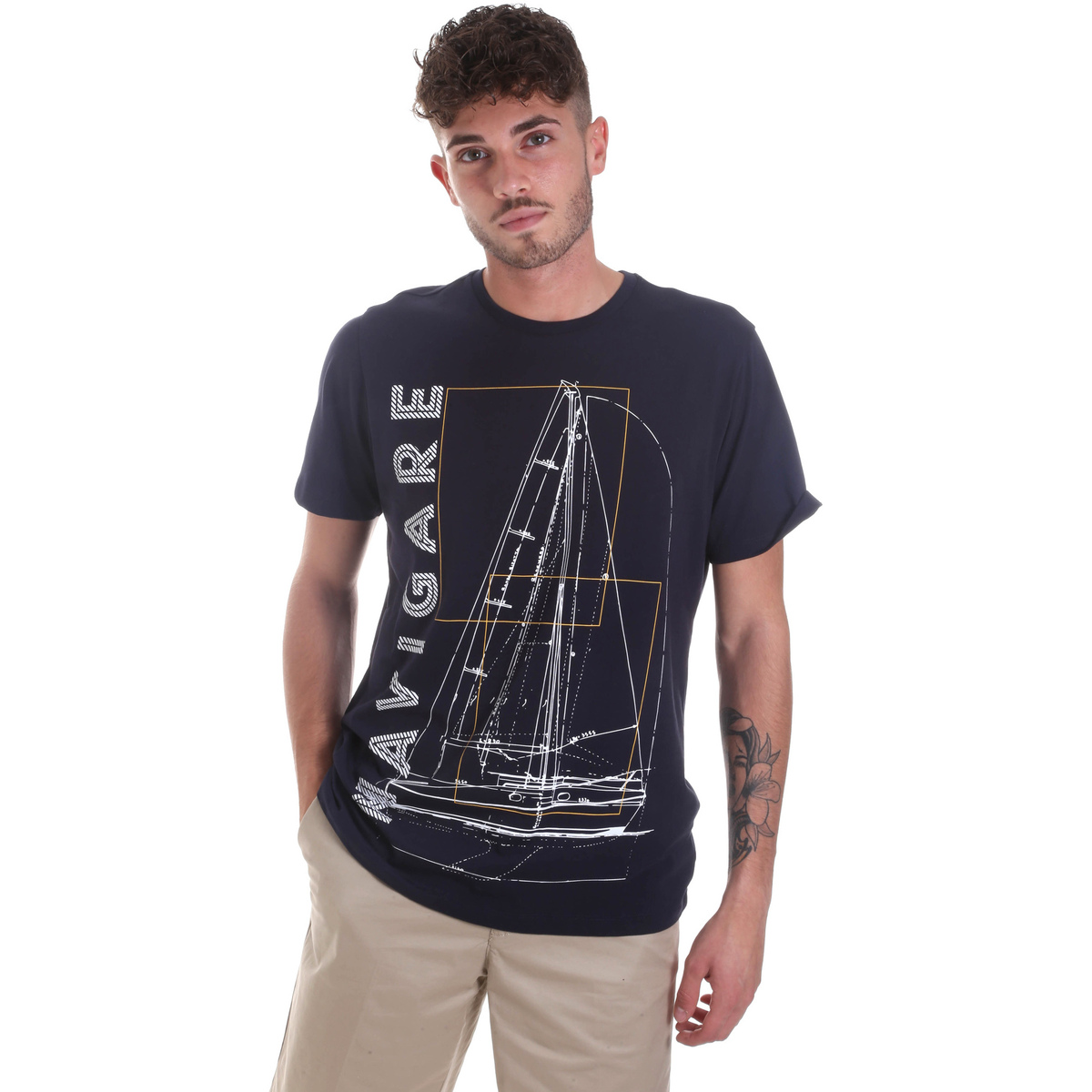 T-shirt με κοντά μανίκια Navigare NV31109