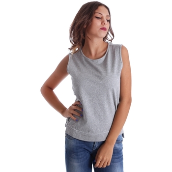 Υφασμάτινα Γυναίκα Αμάνικα / T-shirts χωρίς μανίκια Fornarina BE17T524F42990 Grey