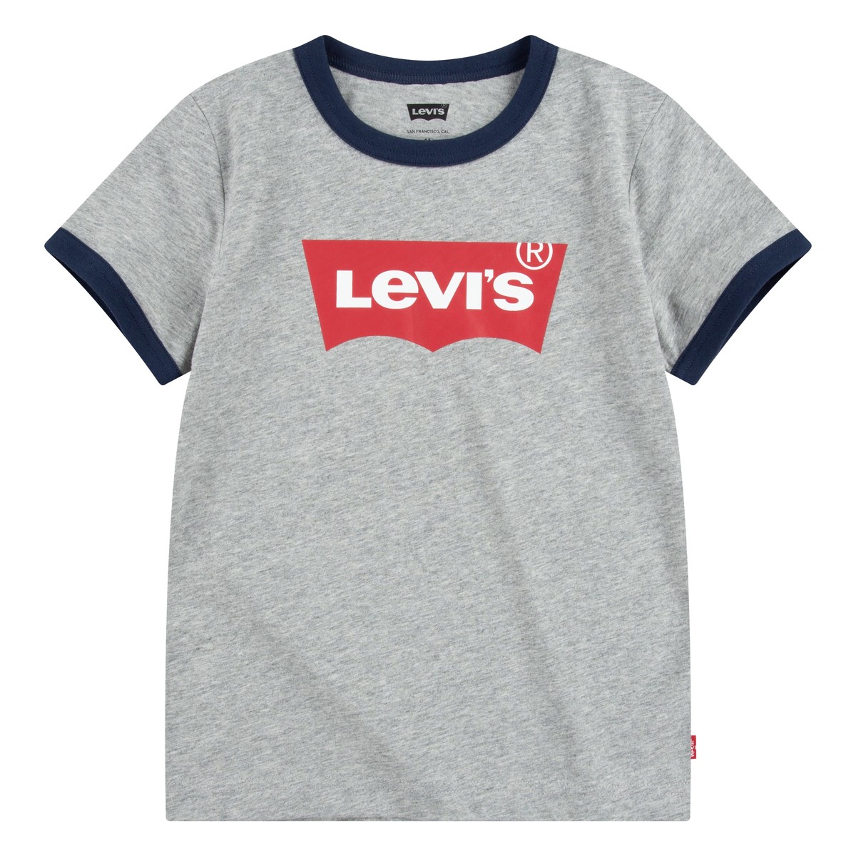 Levis  T-shirt με κοντά μανίκια Levis BATWING RINGER TEE