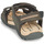 Παπούτσια Άνδρας Σπορ σανδάλια Geox UOMO SANDAL STRADA D Brown / Beige