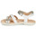 Παπούτσια Κορίτσι Σανδάλια / Πέδιλα Geox SANDAL KARLY GIRL Άσπρο / Silver