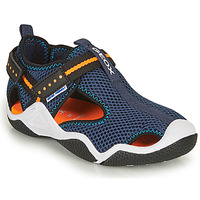 Παπούτσια Αγόρι Σπορ σανδάλια Geox JR WADER Marine / Orange