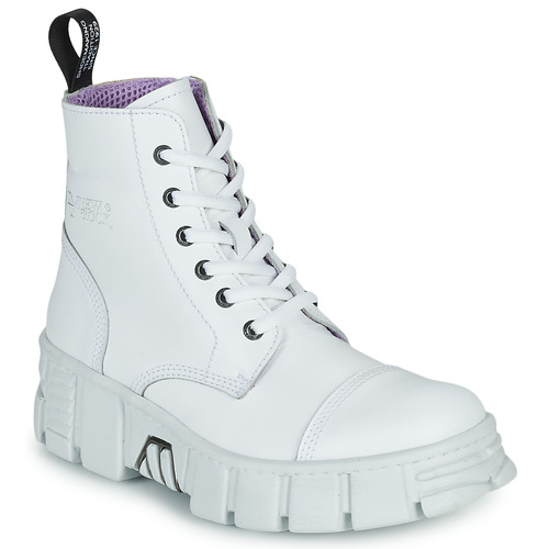 Παπούτσια Μπότες New Rock M-WALL005-C1 Άσπρο