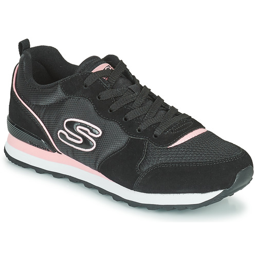 Παπούτσια Γυναίκα Χαμηλά Sneakers Skechers OG 85 Black / Ροζ