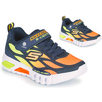 Παπούτσια Αγόρι Χαμηλά Sneakers Skechers FLEX-GLOW Marine / Orange