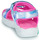 Παπούτσια Κορίτσι Σπορ σανδάλια Skechers RAINBOW RACER Silver / Ροζ