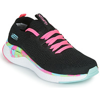 Παπούτσια Κορίτσι Χαμηλά Sneakers Skechers SOLAR FUSE Black / Ροζ