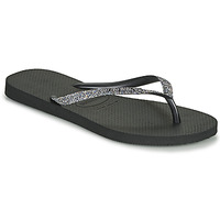 Παπούτσια Γυναίκα Σαγιονάρες Havaianas SLIM GLITTER II Black / Grey