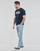 Υφασμάτινα Άνδρας T-shirt με κοντά μανίκια Vans VANS CLASSIC Μπλέ / Άσπρο
