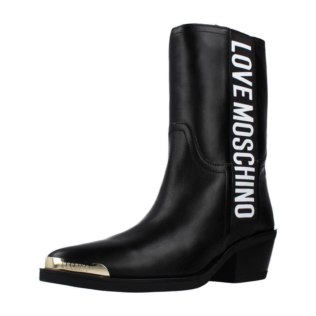 Παπούτσια Γυναίκα Μπότες Love Moschino JA21415G0BJA Black