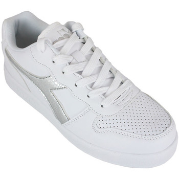 Παπούτσια Παιδί Sneakers Diadora Playground gs girl 101.175781 01 C0516 White/Silver Silver
