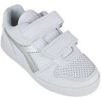 Παπούτσια Παιδί Sneakers Diadora Playground ps girl 101.175782 01 C0516 White/Silver Silver