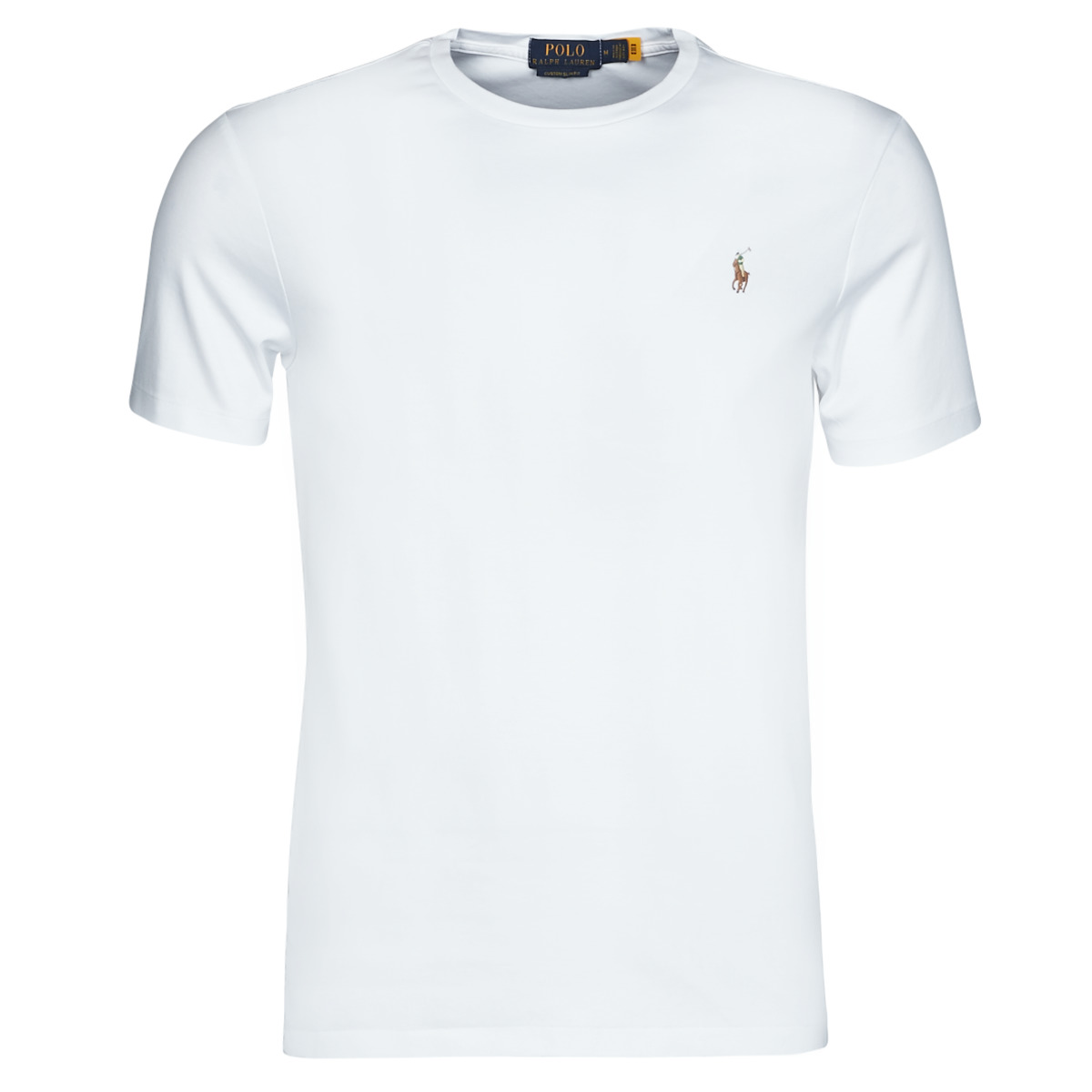 Polo Ralph Lauren  T-shirt με κοντά μανίκια Polo Ralph Lauren T-SHIRT AJUSTE COL ROND EN PIMA COTON LOGO PONY PLAYER MU